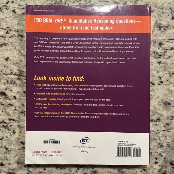 Official GRE Practice Questions Set - Picture 4 of 4